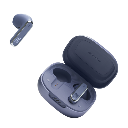 JBL Live Flex - Blue - True wireless Noise Cancelling earbuds - Detailshot 5 image number null